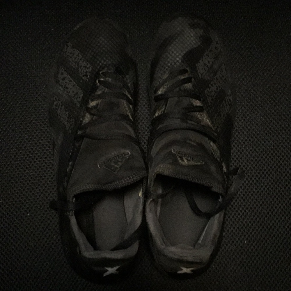 Black Adidas Soccer cleats